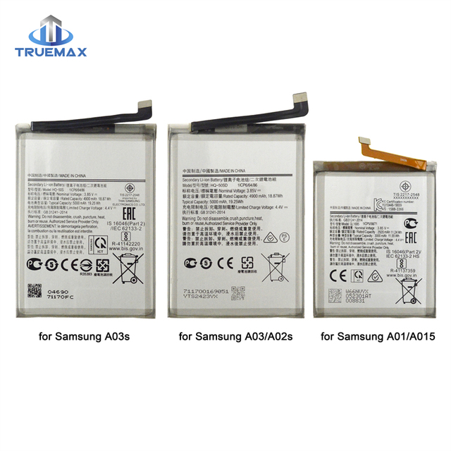 Battery for samsung Mobile Phone A01 A02 A02s A03 A03s A03 Core A04 A04s A04e A05 A05s