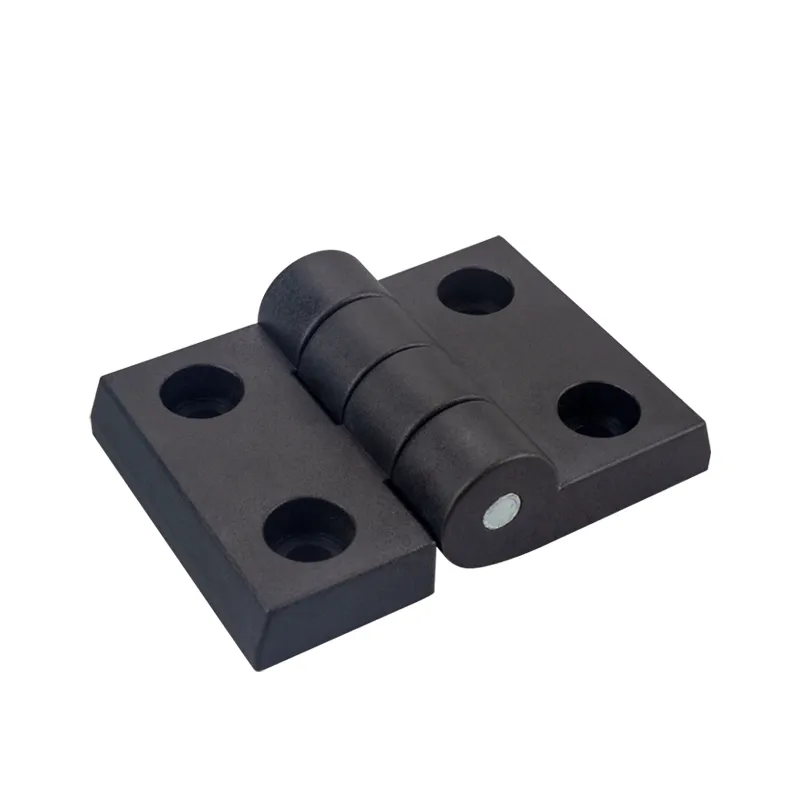 Plastic black white nylon adjustable torque small cabinet hinges mini hinge for varisized furniture hardware