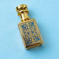Flacon de parfum en verre rechargeable avec bouchon en liège, estampage à chaud, 150 ml, atomiseur vide pour échantillons de parfum