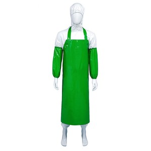 Simple unisex waterproof, stain-resistant, oil-resistant, acid and <b>alkali</b> resistant TPU apron - Product Image 2