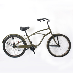 Bicicleta Cruiser de 26 Pulgadas con Cuadro de Acero para Adultos, Precio Económico al por Mayor, Bicicleta de Playa 26 - Product Image 1