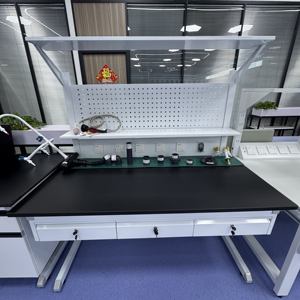 Plan de travail antistatique ESD, plan de travail en métal robuste pour travaux électriques, design moderne pour hôpitaux, ateliers, écoles - Product Image 2