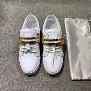 <span class=keywords><strong>Zapatillas</strong></span> <span class=keywords><strong>de</strong></span> Lujo <span class=keywords><strong>de</strong></span> Alta Calidad para Hombre, Zapatos Casuales <span class=keywords><strong>de</strong></span> Cuero Genuino para Mujer, Marca GZ, Zapatos Deportivos <span class=keywords><strong>de</strong></span> Tenis, Mocasines con Cierre, Tallas 35-48, 0737 - Product Image 3