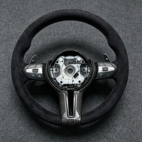 Volant sport M Alcantara pour BMW M3 M4 M5 F06 F10 F11 F12 F15 F20 F21 F22 F30 F31 F32 F34 F36 F80 F82 F87 E60 E71 E90