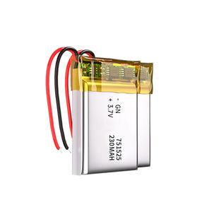 Bán buôn 751525 LiPo pin <span class=keywords><strong>3.7V</strong></span> Li-polymer pin 230mAh 751525 pin lithium polymer - Product Image 1