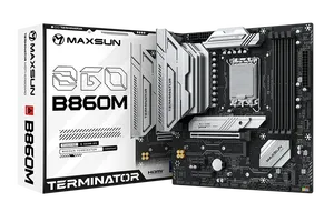 ใหม่เอี่ยมสำหรับ Maxsun-Terminator เมนบอร์ด M-ATX LGA1851 DDR5 B860M สำหรับเล่นเกมพีซีฮาร์ดแวร์คอมพิวเตอร์ - Product Image 2