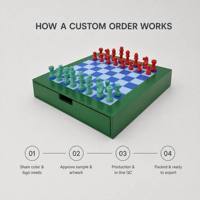Jeu d'échecs en bois de 12 pouces avec tiroir de rangement, 32 pièces, jeu de société portable pour la famille et les adultes, divertissement intérieur