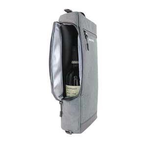 Bolsa Térmica para Vino y Almuerzo, Personalizada, Impermeable, Aislada, de Poliéster, con Cierre de Cremallera, para Llevar al Hombro o en la Mano, con Diseño de Letras - Product Image 5