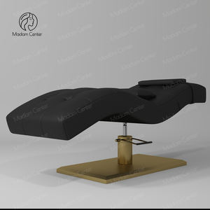 Madamcenter Diseño moderno Levantamiento Mesa de masaje curvada Extensión de pestañas de cejas Camilla estética Cama y silla de esteticista - Product Image 6