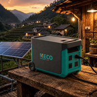 Generator Surya MECO 5.4kWh 5000W, Stasiun Tenaga Surya untuk Berkemah, Penyimpanan LiFePO4 untuk Pengguna Luar Ruangan di Asia & Afrika