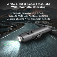 MOLK & PICA 2-en-1 Rechargeable Vert Laser Lampe de Poche 1700 Lumen Laser Lumière Combo Nouveau Produit Accessoires pour Scopes