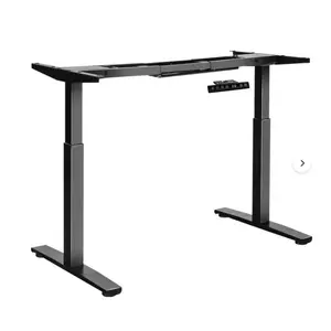 工厂直接销售从26 2/5英寸高度到45 3/5英寸现代高度可调坐立桌