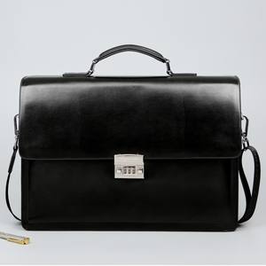 Borsa a tracolla singola da <span class=keywords><strong>uomo</strong></span> in <span class=keywords><strong>pelle</strong></span> sintetica di alta qualità borsa a tracolla rigida con serratura multistrato - Product Image 4