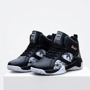 Baskets montantes coréennes tendance pour hommes, respirantes, à lacets, chaussures de sport décontractées pour le quotidien et la rue, personnalisation OEM disponible - Product Image 2