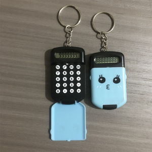 Mini Calculator Keychain Portable Digital Display 8 Digits ABS Material For Children Students Exam Use - Product Image 3