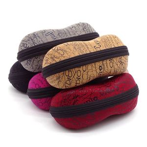 Étui de protection en EVA à fermeture éclair pour lunettes de soleil sport, en forme d'arachide, coloré, pour hommes et femmes, vente en gros - Product Image 2
