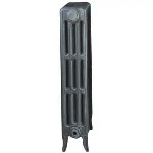 period home heating HVAC system cast iron column radiators with ventilation