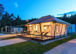 Tienda Safari de lujo impermeable para 1-4 personas al aire libre con baño para acampar en el desierto que parecen casas - Product Image 2