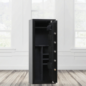 Khóa kỹ thuật số điện tử và khóa kết hợp khóa tủ an ninh súng thép dài an toàn với các tính năng bảo mật có khóa tuyệt vời - Product Image 6