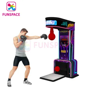 Funspace Pretpark Volwassen Muntautomaat Arcade Game Punch Boksspel Machine Kick Boksmachine Boksmachine