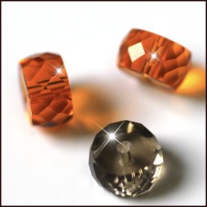 Perles en <span class=keywords><strong>verre</strong></span> cristal de haute qualité en forme de roue, disques plats et ronds pour la décoration DIY, accessoires pour vêtements, chaussures et sacs - Product Image 5