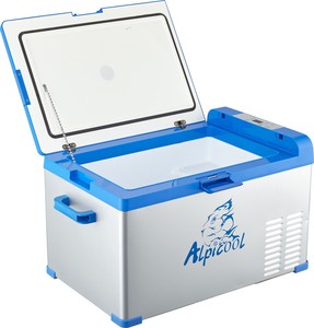 Cho <span class=keywords><strong>alpicool</strong></span> A30 mini xe điện RV xe tải nhà kép sử dụng Cooler với nội thất LED ánh sáng máy nén <span class=keywords><strong>l</strong></span>ạnh cho cắm trại - Product Image 1