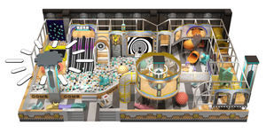 Parque <span class=keywords><strong>de</strong></span> aventuras comercial Parque <span class=keywords><strong>de</strong></span> juegos inmersivo personalizado Magical Ar Connect Four Slide Kids Indoor Playground Equipment - Product Image 5