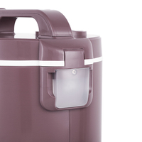 Autocuiseur Électrique Intelligent Oulik avec Chauffage Automatique par Plaque Inférieure, 1L-2.2L, Pot Intérieur Antiadhésif Blanc, pour Usage Domestique