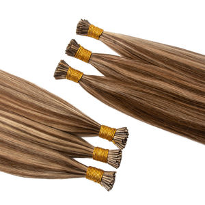 Extensiones de Cabello Remy Europeo I-Tip, No se Caen, No se Enredan, Cabello Grueso y Abundante, Pre-Adheridas con Micro-Anillos, Duraderas a Largo Plazo - Product Image 3