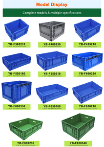 Vente en gros Caisses en plastique Caisse pliable empilable Paniers de déménagement Caisse - Product Image 6