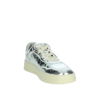 03 Sneaker in argento antiscivolo traspirante in altezza che aumenta le scarpe Casual impermeabili per la primavera inverno camminare in gomma maglia di cotone - Product Image 5