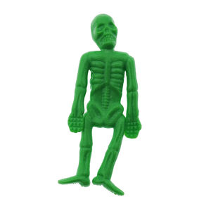 Halloween Squelette Homme Décompressé Doux TPR Jouets avec Lumineux pour Enfants Hallowmas Pratique Blague Jouets - Product Image 4
