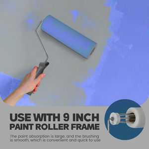 <span class=keywords><strong>Rodillo</strong></span> de pintura de espuma de alta densidad de 9 pulgadas <span class=keywords><strong>para</strong></span> acabados lisos, cubiertas, superficies planas, <span class=keywords><strong>para</strong></span> <span class=keywords><strong>paredes</strong></span>, puertas, techos, pintura de muebles - Product Image 3