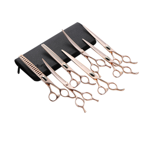 <span class=keywords><strong>CIDON</strong></span> Serie 10, Tijeras de Entresacar Rectas de 7 Pulgadas y 34 Dientes para Peluquería Canina - Product Image 1