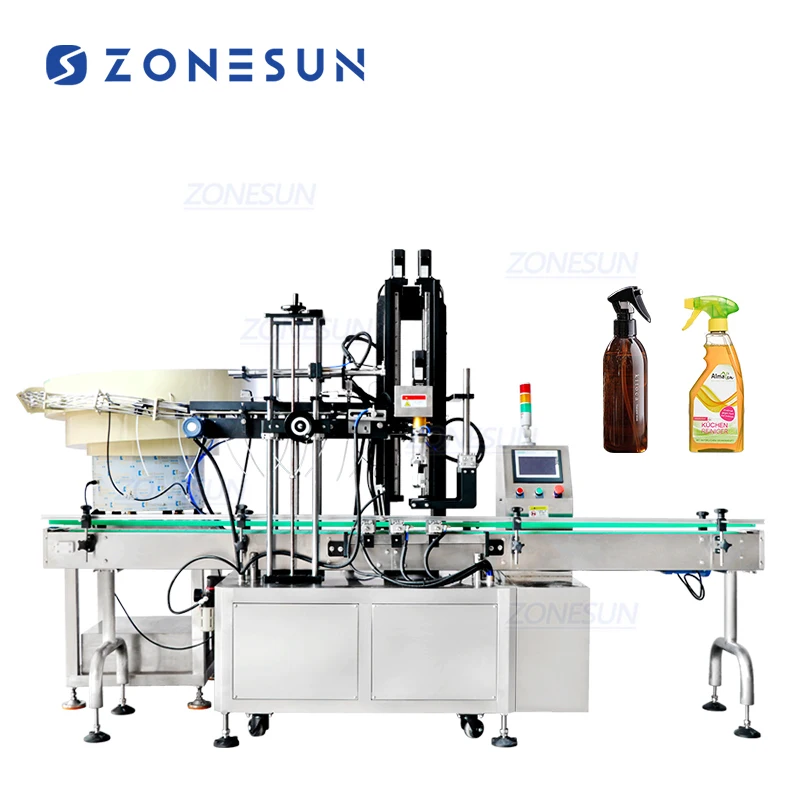 ZONESUN ZS-XG445自動スクリューサーボトリガースプレーボトル