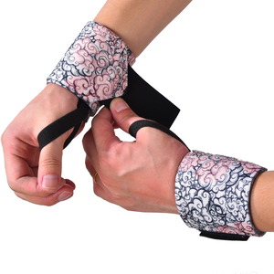 Wholesale Custom Logo Anime Berserk Neoprene Breathable Wrist Support <b>Wraps</b> Adjustable Hook Eye Closure for Weight Lifting Gym - Product Image 1