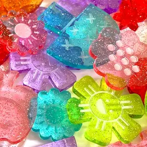 Wholesale 100% Virgin Material Colorful Cast Acrylic Plastic Sheet Sweetheart Confetti Glitter