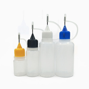 A granel transparente Squeeze Soft LDPE 5ml 10ml 15ml 20ml 30ml 50ml aplicador de aceite punta de aguja botella de plástico - Product Image 3