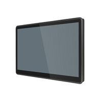 Panel PC Industrial de 15.6 Pulgadas, Monitor Táctil Sin Ventilador con Puerto LAN para Automatización Industrial CNC, Panel PC LCD Todo en Uno