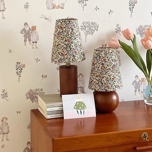 Retro Floral Table <b>Lamp</b> E27 <b>Led</b> 220V Switch Control Bedroom Decorative <b>Lighting</b> - Product Image 1