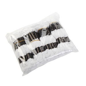 Venta al por mayor Cruz puntada del bordado hilo 100% algodón de color similares 80 piezas de 1 lote de hilo de bordado de hilo dental - Product Image 2
