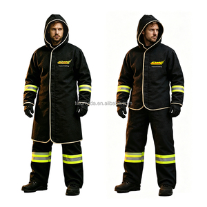 Vêtements <span class=keywords><strong>de</strong></span> <span class=keywords><strong>sécurité</strong></span> ignifuges en fibre <span class=keywords><strong>de</strong></span> carbone résistante aux hautes températures, isolation thermique, pour évacuation en cas d'incendie - Product Image 1