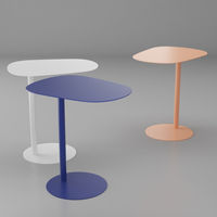 Dänischer Designer Tufei Kleiner Luxuriöser Moderner Nordischer Stil Edelstahl Antiker Couchtisch Konvertierbarer Beweglicher Ecktisch