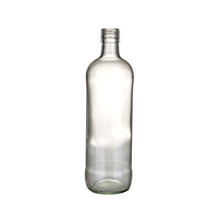 Bouteille en verre de whisky personnalisée de 750ml, emballage bouteille en verre, bouteille de vin de gin de vodka, vente en gros