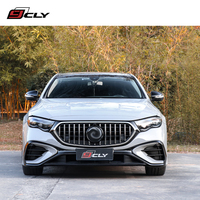 Untuk Suku Cadang Mobil W213 ke W214 benz 2016-2023 E Class W213 Upgrade ke 2025 W214 E53 AMG Aksesoris Bumper Mobil Lampu Depan Lampu Belakang
