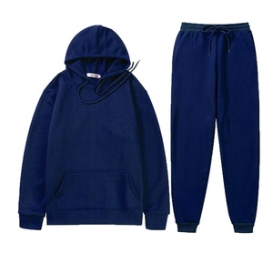 Two Piece <b>Set</b> Men Hoodies Pants Autumn Winter Hooded Sweatshirt Sweatpants Men Pullover Hoodie Unisex Sweatpants and Hoodie <b>Set</b> - Product Image 3