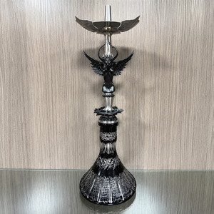 Chicha de luxe Angel Scorpion Queen, ensemble complet, tige en métal, base en verre, coffret cadeau, style russe, OEM, vente en gros - Product Image 2
