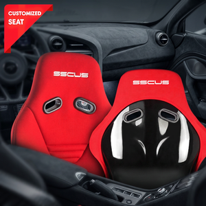 Siège en tissu FRP personnalisable Monza 424 Tissu FRP | Logo et couture des sièges de voiture OEM | Malaisie - Product Image 1
