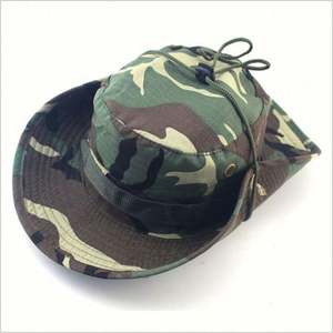 Sombrero de Pescador de Camuflaje Personalizado para Caza en la Selva, Sombrero de Ala Ancha para Hombre - Product Image 2
