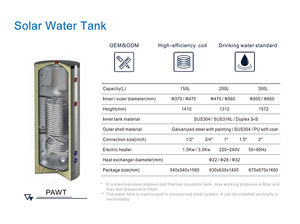 Réservoir d'<span class=keywords><strong>eau</strong></span> de pluie extérieur domestique en acier inoxydable SS304 résistant aux intempéries et anticorrosion, durée de vie de 30 ans - Product Image 3